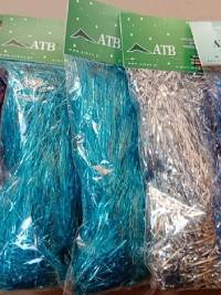 ATB Навагоднія ўпрыгажэнні ёлкі ланцужкі фенечкі гірлянды сена 03