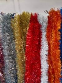 ATB Навагоднія ўпрыгажэнні ёлкі ланцужкі фенечкі гірлянды сена 06